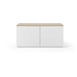 TemaHome Sideboard Join Holzoptik Weiß