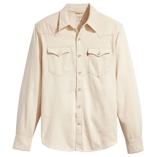 Levi's Jeanshemd Barstow Western in Creamweiß-M