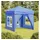 Blau 2 x 2 m