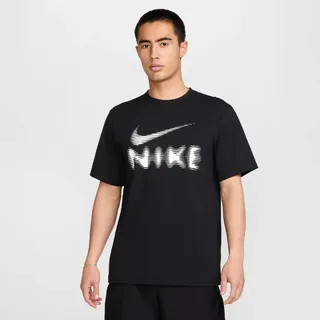 Nike Hyverse Dri-FIT UV Versatile Herren T-Shirt schwarz - schwarz