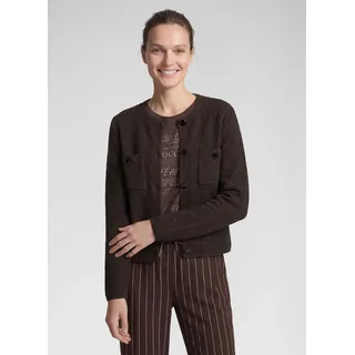 Rabe Strickjacke 42 Braun M