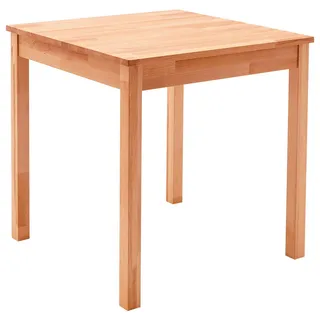 P & B Esstisch, Buche, Holz, Kernbuche, massiv, quadratisch, eckig, 70x76x70 cm, in verschiedenen Größen erhältlich, Esszimmer, Tische, Esstische, Esstische quadratisch
