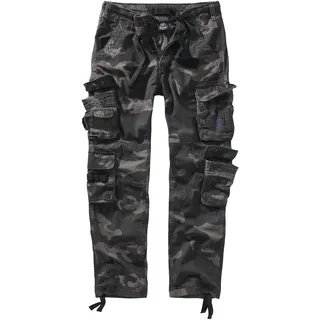 Brandit Textil Pure Slim Hosen Dark Camo S