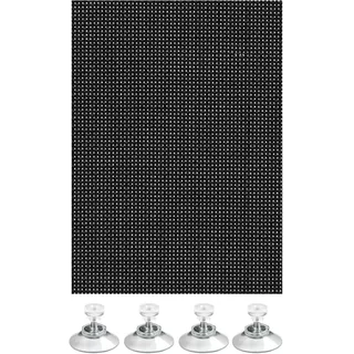 GARDINIA Flexibler Sonnenschutz 40 x 80 cm schwarz