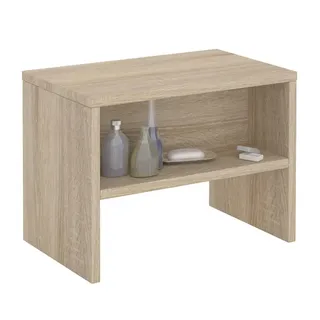 CARO-Möbel Nachtschrank NEY 40 x 30 x 25 cm Braun