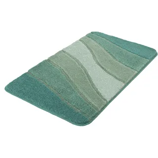 KLEINE WOLKE Badematte Ocean Grün 60 x 100 cm