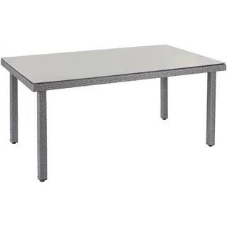 MCW Chieti Gartentisch 160 x 90 x 74 cm grau