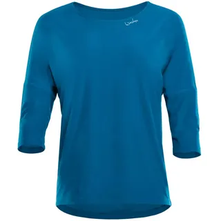 Winshape Damen Functional Light and Soft 3⁄4-arm Top DT111LS in teal green | Gr.: M