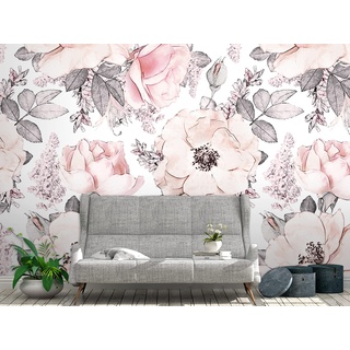 Oedim - Fototapete für Blumen | 500 x 300 cm | Wohnzimmer