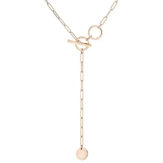 Liebeskind Berlin Halskette The Pearl rosa/Rosegold