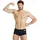 Badeshorts Black White 75