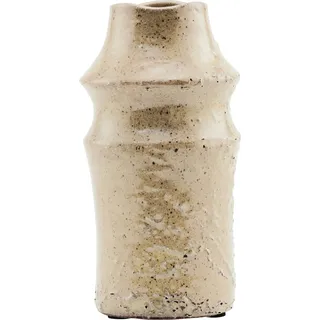 Nature Vase natürlich mit hellgrüner Textur
