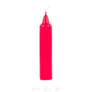 Zubehör Adventskerzen , rot (4)  B= x H=ca 2,05 cmx11,5 cm NEU Erzgebirge Kerze