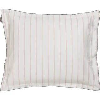 GANT Dobby Stripe Kissenbezug einzeln Farbe Warm Sienna Größe 80x80