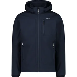 CMP Herren Zip Hoodie Softshell Jacke (Größe 4XL, blau)