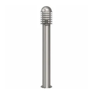 vidaXL Außenwandleuchte Edelstahl 18,0 cm spritzwassergeschützt silber