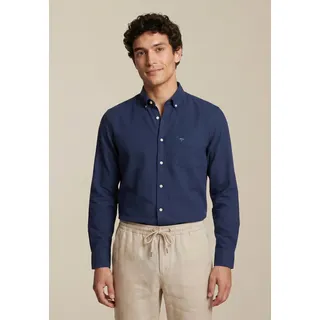 FYNCH-HATTON Langarmhemd Blau XXL