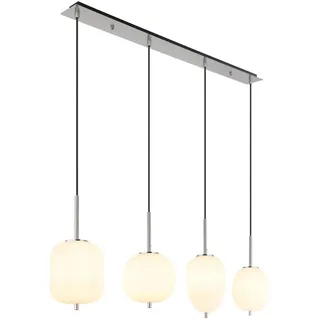 GLOBO Blacky I 4-flg. 19 cm rund silber