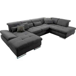 Set One by Musterring Eckcouch U-Form grau
