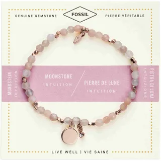 Fossil Armband Metall rosa JA6945791 Größe 21 cm