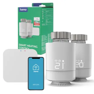 Hama WiFi Heizungssteuerung + 2 Thermostate