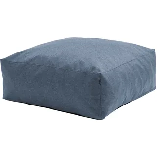 Oviala Business Pouf für modulares Sofa Pacific Blau