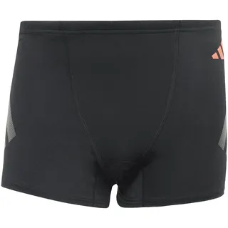adidas Ripstream Boxer-Badehose Black / Lucid Red XS/S