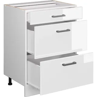 Vicco Schubladenschrank R-Line 60 x 46 x 81,5 cm Weiß