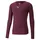 Liga Tee LS Trainingsshirt Traubenwein XXL