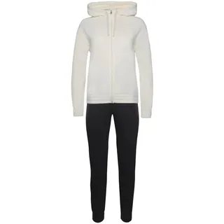 Champion Sweatsuits Heritage Trainingsanzug für Damen, Creme/Schwarz, M - M