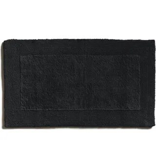 Möve Getuftete Doubleface-Badematte Schwarz 60 x 100 cm