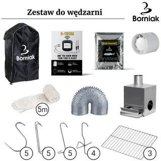 Borniak Räucherofen Erweiterungsset Smoker ZSS-70
