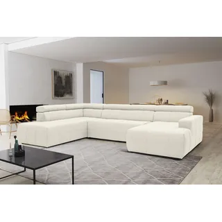 DOMO collection Wohnlandschaft DOMO COLLECTION "BRANDON whlw. mit Sitztiefenverstellung, whlw.