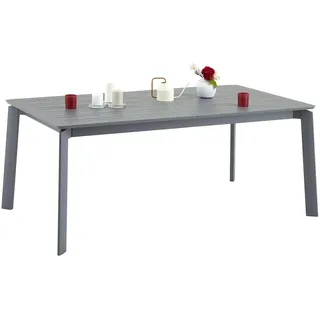 Idimex Gartentisch 180 x 75 x 103 cm Grau