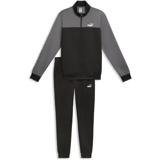 Puma Colourblock Trainingsanzug Schwarz L