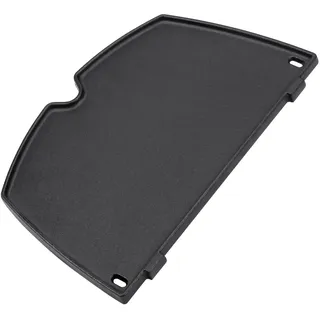 6559 Gusseisen Grillplatte Ersatzteile für Weber Q200 Q220 Q240 Q260 Q2000 Q2200 Q2400 Gasgrills,38,9CM Bratpfanne Grillpfanne Zubehör für Weber Q Gasgrills