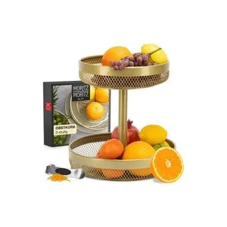 Moritz & Moritz Etagere gold Metall H: ca. 30 cm - Gold