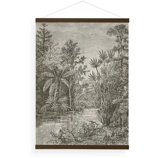 Art for the Home Poster, Hellgelb, Papier, Baum/Pflanze/Natur, Rechteckig, 60x80x0.1 cm, Bilder und Zubehör, Wandbilder, Sonstige Wandbilder