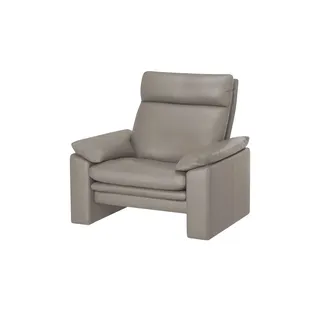 erpo just relax Relaxsessel JR963 Bari Leder 103 x 99 x 85 cm Grau