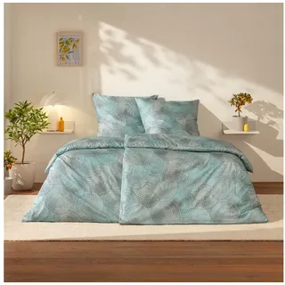Estella Orion Kreise Eisblau 135 x 200 cm + 80 x 80 cm