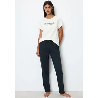 Marc O'Polo Pyjamahose Blau S