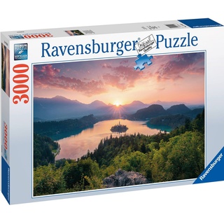Ravensburger Puzzle 3000 Teile Puzzle Bleder See, Slowenien 17445, 3000 Puzzleteile