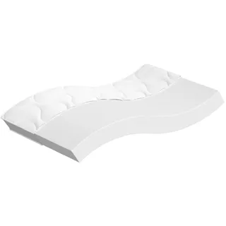 vidaXL Matratze Bonnell-Federkern Mittel 100x200 cm