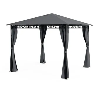 Blumfeldt Gartenpavillon Mondo 3 x 3 m Grau