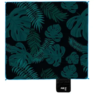 NILS CAMP Picknickdecke LEAF 200 x 200 cm bunt
