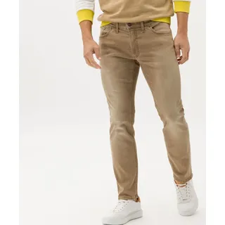 5-Pocket-Jeans BRAX "Style CHUCK" Gr. 34, Länge 32, beige Herren Jeans 5-Pocket-Jeans