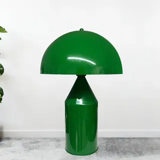 bamyum Lipeo Tischlampe Retro, Pilz Lampe Klein Grün, Pilzleuchte, Tischlampe mit Kabel, Retro Nachttischlampe, Vintage Tischleuchte Grün, Pilzlampen Wohnzimmer, Nachttischleuchte