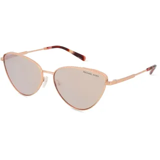 Michael Kors MK1140 Damen-Sonnenbrille Vollrand Butterfly Metall-Gestell, rosa