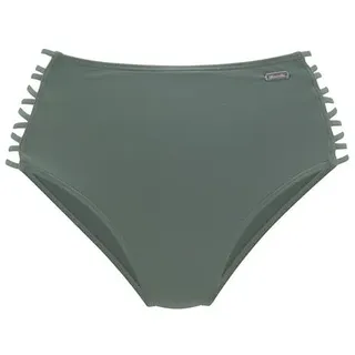 BENCH Highwaist-Bikini-Hose Perfect Grün 36