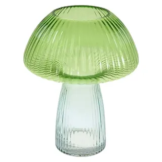Werner Voß Vase Pilz Pilzvase Grün Türkis (24cm)